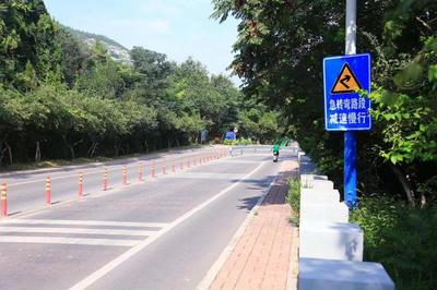 臘山路段改造升級，告別“魔鬼路”稱號，筑牢交通安全防線